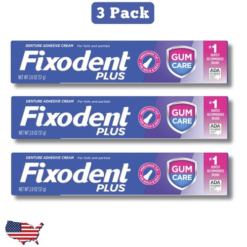 Pack fixodent plus denture - 3,